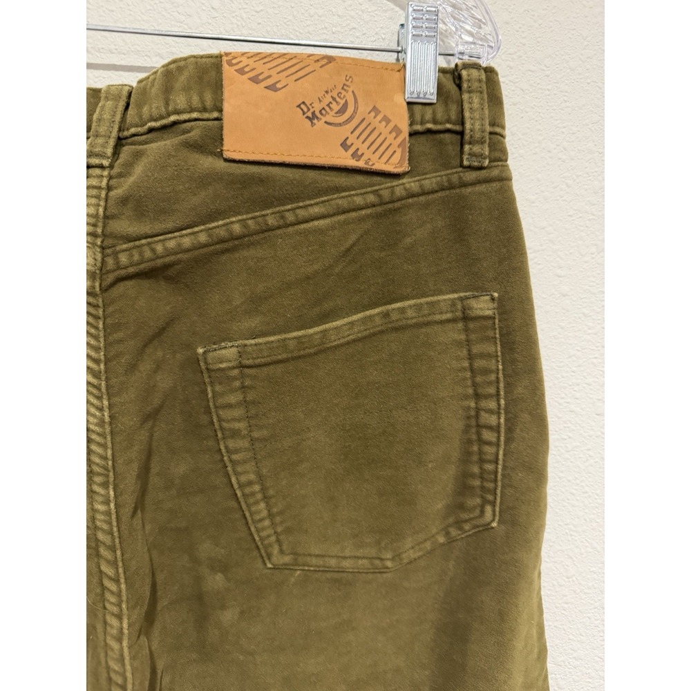 Dr Martens Air Walk Men's‎ Army Green Button Fly Retro Fit Pants Size 34x34